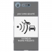 TPU0XPERIAXZ1RADAR - Coque souple pour Sony Xperia XZ1 avec impression Motifs panneau radar