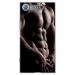 TPU0XPERIAXZ1TORSE - Coque souple pour Sony Xperia XZ1 avec impression Motifs torse d'un homme musclé
