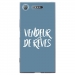 TPU0XPERIAXZ1VENDREVEBLEU - Coque souple pour Sony Xperia XZ1 avec impression Motifs vendeur de rêves bleu