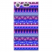 TPU0XZ1COMPAZTEQUEBLEUVIO - Coque souple pour Sony Xperia XZ1 Compact avec impression Motifs aztèque bleu et violet