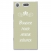 TPU0XZ1COMPBOUDERVERT - Coque souple pour Sony Xperia XZ1 Compact avec impression Motifs Bouder pour mieux Régner vert