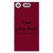 TPU0XZ1COMPCHIANTEBORDEAU - Coque souple pour Sony Xperia XZ1 Compact avec impression Motifs Avant, j'étais chiante bordeau