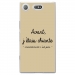 TPU0XZ1COMPCHIANTETAUPE - Coque souple pour Sony Xperia XZ1 Compact avec impression Motifs Avant, j'étais chiante taupe
