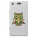 TPU0XZ1COMPCHOUETTE - Coque souple pour Sony Xperia XZ1 Compact avec impression Motifs chouette psychédélique