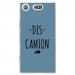 TPU0XZ1COMPDISCAMIONBLEU - Coque souple pour Sony Xperia XZ1 Compact avec impression Motifs Dis Camion bleu
