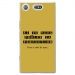 TPU0XZ1COMPPERFECTIONOR - Coque souple pour Sony Xperia XZ1 Compact avec impression Motifs frôler la perfection or
