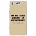 TPU0XZ1COMPPERFECTIONTAUPE - Coque souple pour Sony Xperia XZ1 Compact avec impression Motifs frôler la perfection taupe