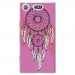 TPU0XZ1COMPREVEROSE - Coque souple pour Sony Xperia XZ1 Compact avec impression Motifs attrape rêve sur fond rose
