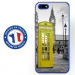 TPU0Y52018CABINEUKJAUNE - Coque souple pour Huawei Y5 (2018) avec impression Motifs cabine téléphonique UK jaune