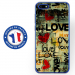 TPU0Y52018LOVEVINTAGE - Coque souple pour Huawei Y5 (2018) avec impression Motifs Love Vintage