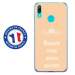 TPU0Y62019BOUDERBEIGE - Coque souple pour Huawei Y6 (2019) avec impression Motifs Bouder pour mieux Régner beige