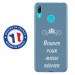 TPU0Y62019BOUDERBLEU - Coque souple pour Huawei Y6 (2019) avec impression Motifs Bouder pour mieux Régner bleu