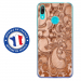 TPU0Y72019ARABESQUEBRONZE - Coque souple pour Huawei Y7 (2019) avec impression Motifs arabesque bronze