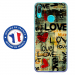 TPU0Y72019LOVEVINTAGE - Coque souple pour Huawei Y7 (2019) avec impression Motifs Love Vintage