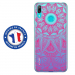 TPU0Y72019MANDALAFUSHIA - Coque souple pour Huawei Y7 (2019) avec impression Motifs Mandala fushia