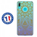 TPU0Y72019MANDALAGOLD - Coque souple pour Huawei Y7 (2019) avec impression Motifs Mandala gold