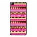 TPU1ASCENDP8AZTEQUE - Coque Souple en gel noir pour Huawei Ascend P8 avec impression Motifs aztèque