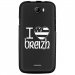 TPU1BARRYDRAPBREIZH - Coque souple pour Wiko Barry avec impression Motifs drapeau Breton I Love Breizh