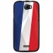 TPU1BARRYDRAPFRANCE - Coque souple pour Wiko Barry avec impression Motifs drapeau de la France