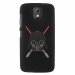 TPU1DES526DARKVA - Coque souple pour HTC Desire 526 avec impression Motifs Dark et sabres lasers