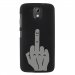TPU1DES526MAINDOIGT - Coque souple pour HTC Desire 526 avec impression Motifs doigt d'honneur