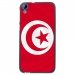 TPU1DES626DRAPTUNISIE - Coque souple pour HTC Desire 626 avec impression Motifs drapeau de la Tunisie