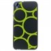 TPU1DES626RONDSVERTS - Coque souple pour HTC Desire 626 avec impression Motifs ronds verts
