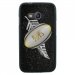 TPU1G318BALLONALLBLACKS - Coque Souple en gel pour Samsung Galaxy Trend 2 Lite avec impression ballon de rugby et drapeau des