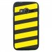 TPU1G318BANDESJAUNES - Coque Souple en gel pour Samsung Galaxy Trend 2 Lite avec impression bandes jaunes