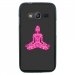 TPU1G318BOUDDHAFUSHIA - Coque Souple en gel pour Samsung Galaxy Trend 2 Lite avec impression bouddha fushia