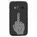 TPU1G318MAINDOIGT - Coque Souple en gel pour Samsung Galaxy Trend 2 Lite avec impression doigt d'honneur