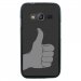 TPU1G318MAINPOUCE - Coque Souple en gel pour Samsung Galaxy Trend 2 Lite avec impression pouce levé