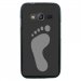 TPU1G318PIED - Coque Souple en gel pour Samsung Galaxy Trend 2 Lite avec impression empreinte de pied