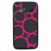 TPU1G318RONDSFUSHIAS - Coque Souple en gel pour Samsung Galaxy Trend 2 Lite avec impression ronds fushias