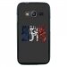 TPU1G318WCRFRANCE - Coque Souple en gel pour Samsung Galaxy Trend 2 Lite avec impression France et logo rugby WCR 2015