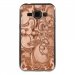 TPU1GALJ1ARABESQUEBRONZE - Coque souple pour Samsung Galaxy J1 SM-J100F avec impression Motifs arabesque bronze
