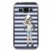 TPU1GALJ1MANGAMARINE - Coque souple pour Samsung Galaxy J1 SM-J100F avec impression Motifs manga fille marin