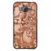 TPU1GALJ5ARABESQUEBRONZE - Coque Souple en gel pour Samsung Galaxy J5 avec impression Motifs arabesque bronze