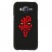 TPU1GALJ5DARKROUGE - Coque Souple en gel pour Samsung Galaxy J5 avec impression Motifs Dark rouge