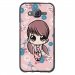 TPU1GALJ5PETITEFILLE - Coque souple pour Samsung Galaxy J5 SM-J500F avec impression Motifs petite fille manga
