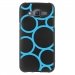 TPU1GALJ5RONDSBLEUS - Coque Souple en gel pour Samsung Galaxy J5 avec impression Motifs ronds bleus