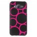 TPU1GALJ5RONDSFUSHIAS - Coque Souple en gel pour Samsung Galaxy J5 avec impression Motifs ronds fushias