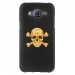 TPU1GALJ5SKULLOR - Coque Souple en gel pour Samsung Galaxy J5 avec impression Motifs tête de mort aspect or