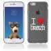 TPU1IPHONE6COEURBREIZH - Coque Souple en gel pour Apple iPhone 6 avec impression coeur rouge I Love Breizh