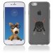 TPU1IPHONE6DARKVA - Coque Souple en gel pour Apple iPhone 6 avec impression Dark et sabres lasers