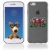 TPU1IPHONE6WCRGALLE - Coque Souple en gel pour Apple iPhone 6 avec impression Pays de Galles et logo rugby WCR 2015