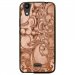 TPU1LBELLO2ARABESQUEBRONZE - Coque souple pour LG Bello II avec impression Motifs arabesque bronze