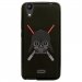 TPU1LBELLO2DARKVA - Coque souple pour LG Bello II avec impression Motifs Dark et sabres lasers