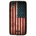TPU1LBELLO2DRAPUSAVINTAGE - Coque souple pour LG Bello II avec impression Motifs drapeau USA vintage