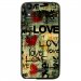 TPU1LBELLO2LOVEVINTAGE - Coque souple pour LG Bello II avec impression Motifs Love Vintage